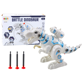 Dinozaur Robot z Wyrzutnią Strzałek, Światłem i Dźwiękiem - EAN: 5905991027072
