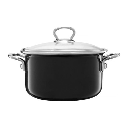 EO-OP.GARNEK 22CM 3,6L PROST SZARY POKR IND
