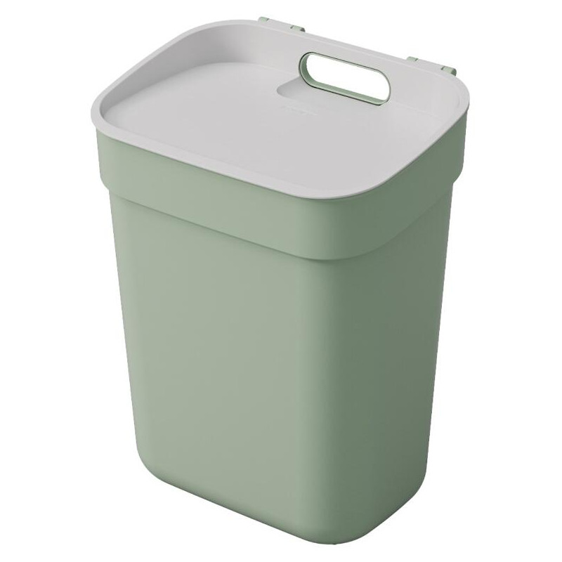 CU-02101 KOSZ SMIECI 10L RECYKLING ZIEL/J SZAR