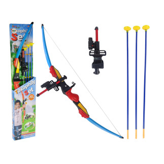 Zestaw łuczniczy łuk trzy strzały celownik 98 cm