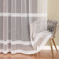 Firanka Haftowana na Greckim Tiulu Pasowym 290cm Biała EAN: 5907693280854