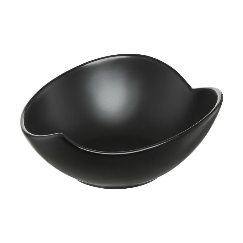 AM-SALSA SALATERKA 15CM LISC CZARNY