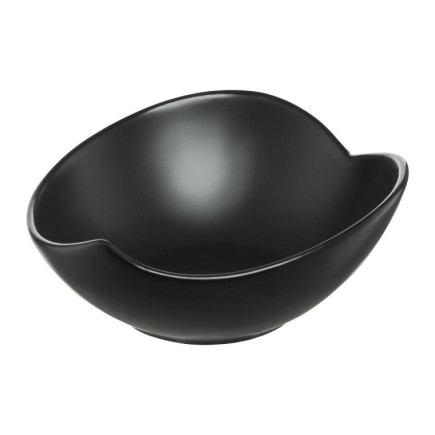 AM-SALSA SALATERKA 15CM LISC CZARNY