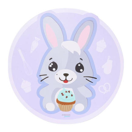 AMJ-BETTY I BUNNY MATA STOLOWA FIOLETOWA 34CM