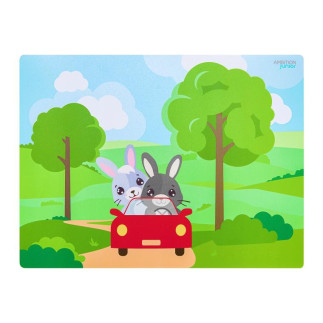 AMJ-BETTY I BUNNY MATA STOLOWA AUTO 40X30CM