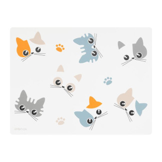 AM-KITTY MATA SOL 40X30CM KOTKI POMARANCZ