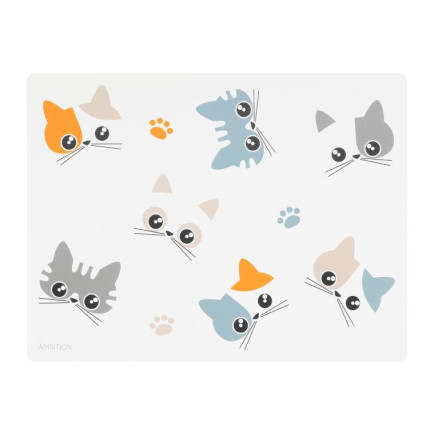 AM-KITTY MATA SOL 40X30CM KOTKI POMARANCZ