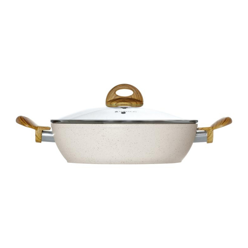 Patelnia głęboka z powłoką Pfluon Cookmark™ Nature 28 cm AMBITION