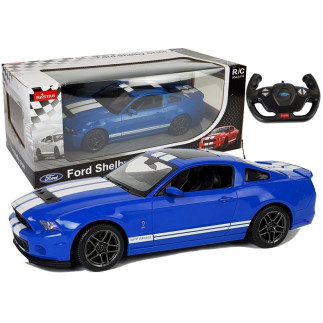 Auto r/c ford shelby rastar 1:14 niebieski na pilota