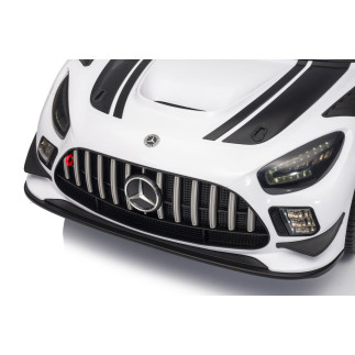 Auto na akumulator mercedes amg gt3 biały