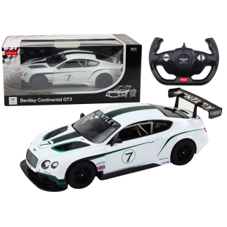 Auto sportowe rc 1:14 bentley continental gt3 biały