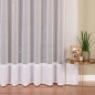 Firanka z aplikacją pasową 280cm, kolor biały 001, EAN: 5906450011052