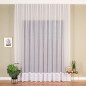 Firanka z aplikacją pasową 280cm, kolor biały 001, EAN: 5906450011052