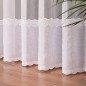 Firanka z aplikacją pasową 280cm, kolor biały 001, EAN: 5906450011052