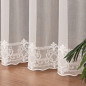 Firanka haftowana pasowa kremowa 290cm na markizie EAN: 2010000667217