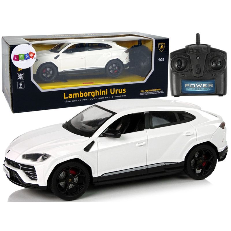 Auto r/c Lamborghini Urus biały 2.4G z światłami - EAN: 5904204756693