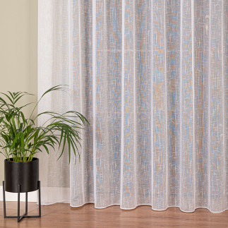 Firanka fantazyjna 250 cm, kolor biały, EAN: 5907693286177