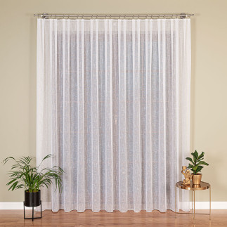 Firanka fantazyjna, wysokość 250 cm, kolor 001 biały