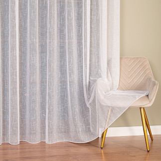 Firanka fantazyjna, wysokość 250 cm, kolor 001 biały