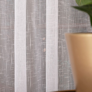 Firanka fantazyjna, wysokość 160 cm, kolor 001 biały