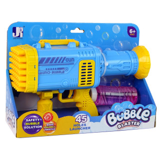 Pistolet do baniek mydlanych maszynka bazooka 45 otworów