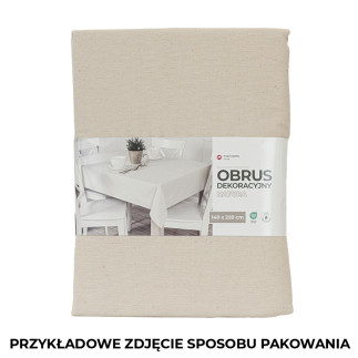 Natura obrus wodoodporny, 120x160cm, kolor 014 szary