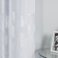 Firanka Marietta Fantazyjna 300cm Biała ze Srebrnym Nadrukiem, EAN: 5906450924338