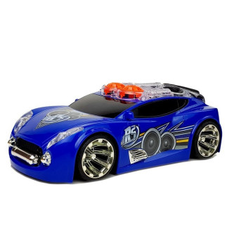 Sportowe Auto DJ z Głośnikami na Dachu i Świetlnymi Efektami - EAN: 5905323218550
