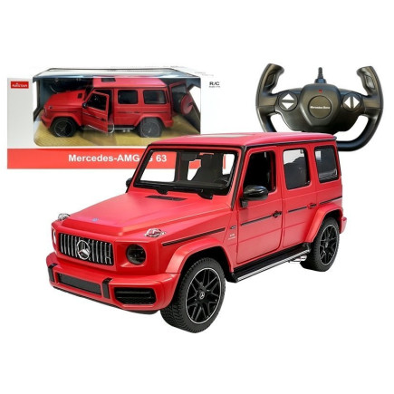 Zdalnie sterowany mercedes g63 rastar r/c czerwony