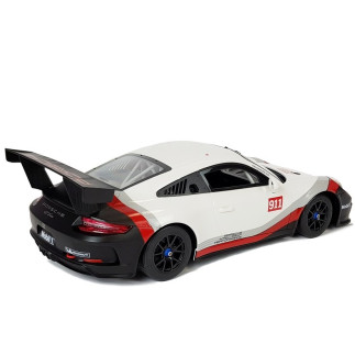 Auto r/c porsche 911 gt3 cup rastar 1:14 białe na pilota