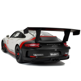 Auto r/c porsche 911 gt3 cup rastar 1:14 białe na pilota