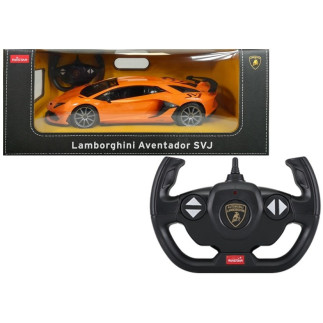 Auto r/c lamborghini aventador rastar 1:14 pomarańczowy