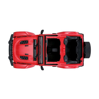 Auto r/c jeep wrangler rubicon 1:14 rastar czerwony