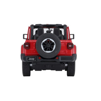 Auto r/c jeep wrangler rubicon 1:14 rastar czerwony