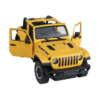 Auto r/c jeep wrangler rubicon 1:14 rastar żółty