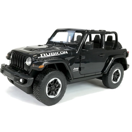 Auto r/c jeep wrangler rubicon 1:14 rastar czarny
