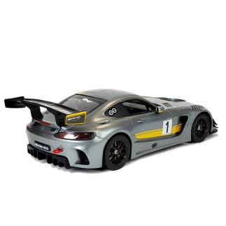Auto r/c mercedes amg gt3 rastar 1:14 szare na pilota