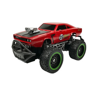 Zdalnie sterowane auto r/c z wysokimi kołami, 6.5 km/h, czerwone - EAN: 5904665996591