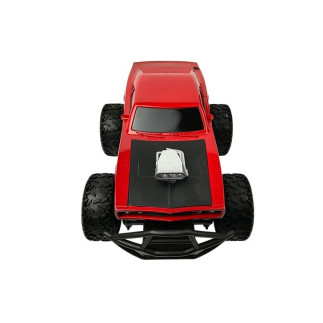 Auto zdalnie sterowane r/c 6.5 km/h wysokie koła czerwone