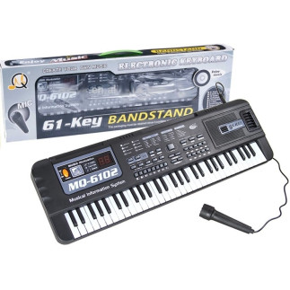 Keyboard mq-6102 61 klawiszy mikrofon do nauki