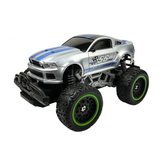 Zdalnie sterowane auto R/C 6.5 km/h z wysokimi srebrnymi kołami EAN: 5904665996577