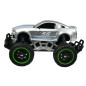 Zdalnie sterowane auto R/C 6.5 km/h z wysokimi srebrnymi kołami EAN: 5904665996577