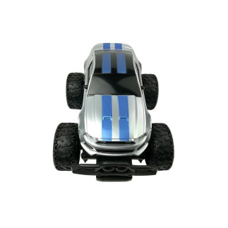 Auto zdalnie sterowane r/c 6.5 km/h wysokie koła srebrne