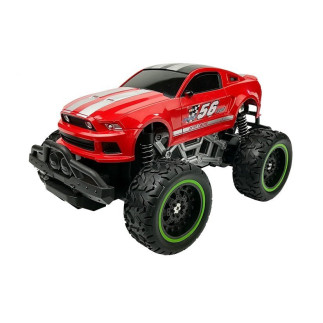 Czerwone auto zdalnie sterowane R/C z wysokimi kołami 6.5 km/h - EAN: 5908275994688