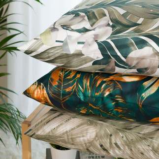 Leafy komplet pościeli z bawełny satynowej 160x200cm