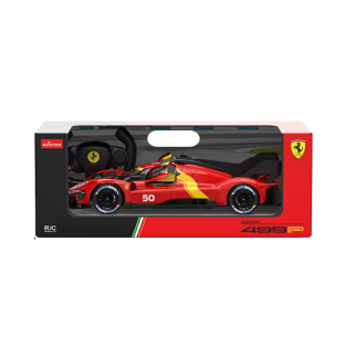 Auto r/c 1:24 zdalnie sterowane sportowe ferrari 499p czerwone