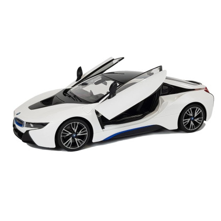 BMW i8 Rastar 1:14 Zdalnie Sterowane Samochód R/C Sportowy Biały, EAN: 5905991028758