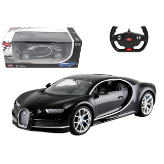 Samochód zdalnie sterowany rc bugatti chiron 1:14 czarny