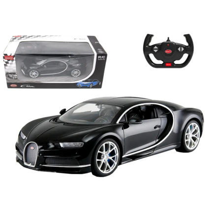 Samochód zdalnie sterowany rc bugatti chiron 1:14 czarny