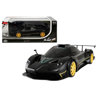 Auto rc sportowy model zdalnie sterowany pagani zonda czarne 1:14